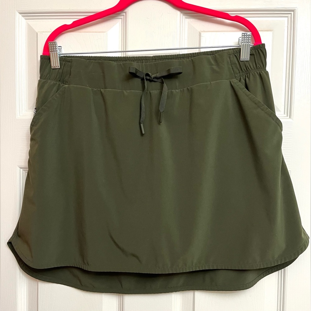 Olive Green Skort